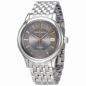 Maurice Lacroix Grey Automatic Watch # LC6027-SS002-310 (Men Watch)