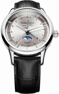 Maurice Lacroix Les Classiques Automatic Day-Date-Month Moon Phase Watch# LC6068-SS001-131 (Men Watch)