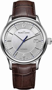 Maurice Lacroix Grey Automatic Watch #LC6098-SS001-120-2 (Men Watch)