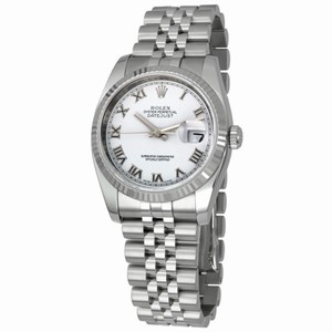 Rolex Swiss automatic Dial color White Watch # m116234-0089 (Men Watch)
