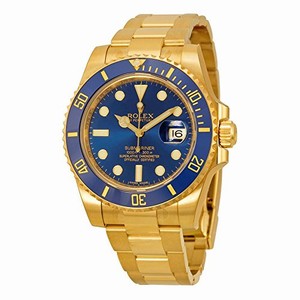Rolex Automatic Dial color Blue Watch # m116618lb-0003 (Men Watch)