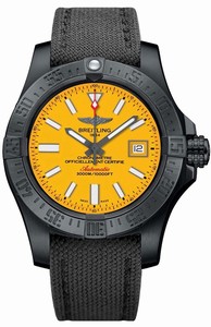 Breitling Swiss automatic Dial color Yellow Watch # M17331E2/I530-109W (Men Watch)