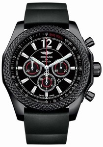 Breitling Black Automatic Self Winding Watch # M4139024/BB85-217S (Men Watch)