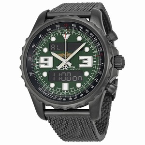 Breitling Green Quartz Watch # M7836522/L521-150M (Men Watch)