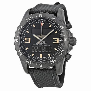Breitling Quartz Dial color Black Watch # M7836622/BD39-105W (Men Watch)