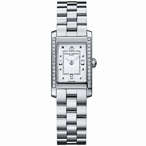 Baume & Mercier Swiss quartz Stainless steel Watch #MOA08407 (Women Watch)
