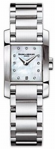Baume & Mercier Swiss quartz Stainless steel Watch #MOA08573 (Women Watch)