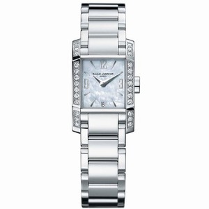 Baume & Mercier Swiss quartz Stainless steel Watch #MOA08666 (Women Watch)