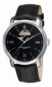 Baume & Mercier Swiss automatic Stainless steel Watch #MOA08689 (Men Watch)