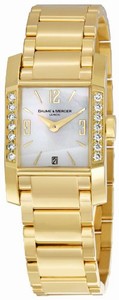 Baume & Mercier Quartz Yellow gold Watch #MOA08698 (Women Watch)