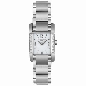 Baume & Mercier Swiss quartz Stainless steel Watch #MOA08739 (Women Watch)