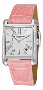 Baume & Mercier Swiss quartz Stainless steel Watch #MOA08743 (Women Watch)