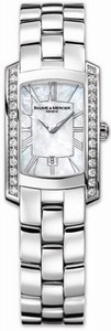 Baume & Mercier Swiss quartz Stainless steel Watch #MOA08745 (Women Watch)