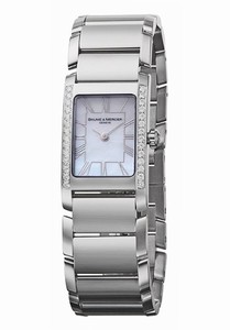 Baume & Mercier Swiss quartz Stainless steel Watch #MOA08748 (Women Watch)