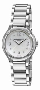 Baume & Mercier Swiss quartz Stainless steel Watch #MOA08769 (Women Watch)