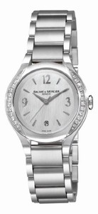 Baume & Mercier Swiss quartz Stainless steel Watch #MOA08771 (Women Watch)