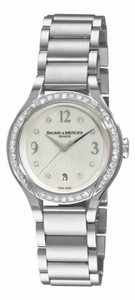 Baume & Mercier Swiss quartz Stainless steel Watch #MOA08772 (Women Watch)