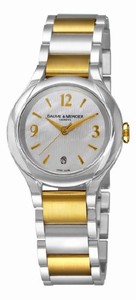 Baume & Mercier Swiss quartz 18k-gold-and-steel Watch #MOA08773 (Women Watch)