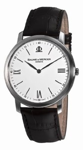 Baume & Mercier Swiss quartz Stainless steel Watch #MOA08849 (Men Watch)