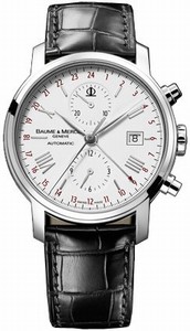 Baume & Mercier Swiss Automatic Stainless steel Watch #MOA08851 (Men Watch)