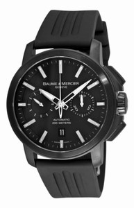 Baume & Mercier Swiss automatic Stainless steel Watch #MOA08853 (Men Watch)