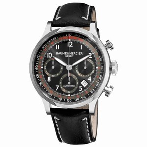 Baume & Mercier Swiss automatic Stainless steel Watch #MOA10001 (Men Watch)