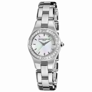 Baume & Mercier Swiss quartz Stainless steel Watch #MOA10013 (Women Watch)