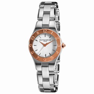 Baume & Mercier Swiss quartz Stainless steel Watch #MOA10014 (Women Watch)