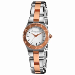 Baume & Mercier Swiss quartz Stainless steel Watch #MOA10015 (Women Watch)