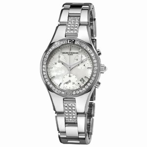 Baume & Mercier Swiss quartz Stainless steel Watch #MOA10017 (Women Watch)