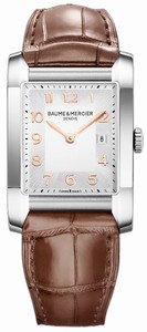 Baume & Mercier Swiss quartz Stainless steel Watch #MOA10018 (Men Watch)