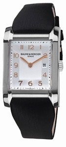 Baume & Mercier Swiss quartz Dial color Silver Watch # MOA10020-BSD (Women Watch)