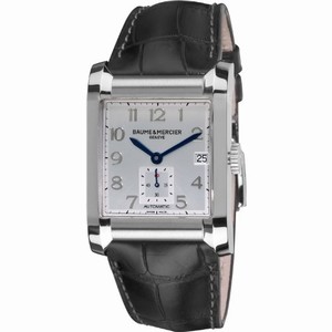 Baume & Mercier Swiss automatic Stainless steel Watch #MOA10026 (Men Watch)