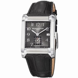 Baume & Mercier Swiss automatic Stainless steel Watch #MOA10027 (Men Watch)