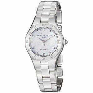 Baume & Mercier Swiss automatic Stainless steel Watch #MOA10035 (Women Watch)