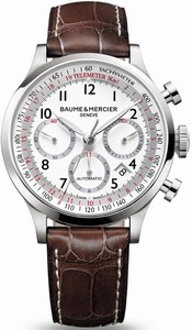 Baume & Mercier Cepeland Automatic Chronograph Tachymeter Watch # MOA10082 (Men Watch)