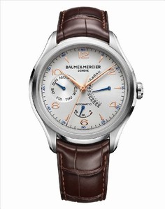 Baume & Mercier Automatic Silver Watch #MOA10149 (Men Watch)