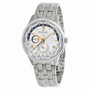 Maurice Lacroix Silver Automatic Watch #MP6008-SS002-110 (Men Watch)