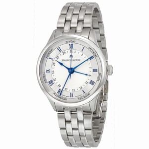 Maurice Lacroix Silver Automatic Watch #MP6507-SS002-110 (Men Watch)