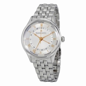 Maurice Lacroix Silver Automatic Watch #MP6507-SS002-111 (Men Watch)