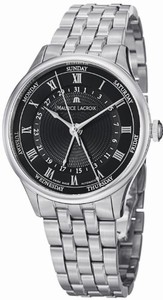 Maurice Lacroix Masterpiece Automatic Roman Numeral Dial Day Date Stainless Steel Watch #MP6507-SS002-310 (Men Watch)