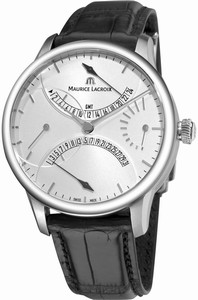 Maurice Lacroix Masterpiece AutomaticDouble Retrograde Watch# MP6518-SS001-130 (Men Watch)