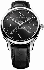 Maurice Lacroix Masterpiece Automatic Double Retrograde Watch # MP6518-SS001-330 (Men Watch)