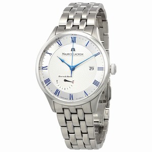 Maurice Lacroix Silver Automatic Watch #MP6807-SS002-110 (Men Watch)
