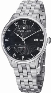 Maurice Lacroix Masterpiece Automatic Date Roman Numeral Power Reserve Stainless Steel Watch #MP6807-SS002-310 (Men Watch)