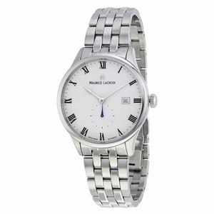 Maurice Lacroix White Automatic Watch #MP6907-SS002-112 (Men Watch)