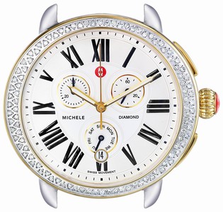 Michele Swiss quartz Dial color Silver Watch # MW21A01C5966 (Women Watch)