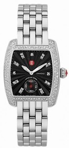 Michele Quartz Diamonds and Stainless Steel Watch #MWW02A000403 (Women Watch)