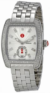 Michele Quartz Diamonds and Stainless Steel Watch #MWW02A000508 (Women Watch)