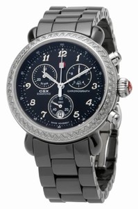 Michele Quartz Diamonds and Stainless Steel Watch #MWW03N000003 (Women Watch)